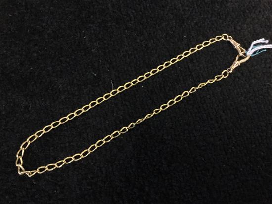 18ct gold watch chain